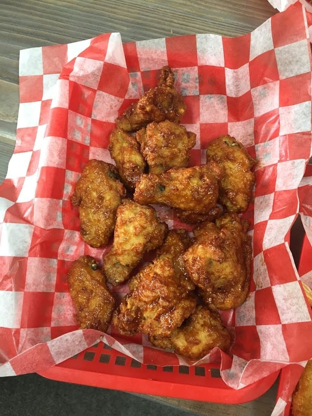 Chicken wings.