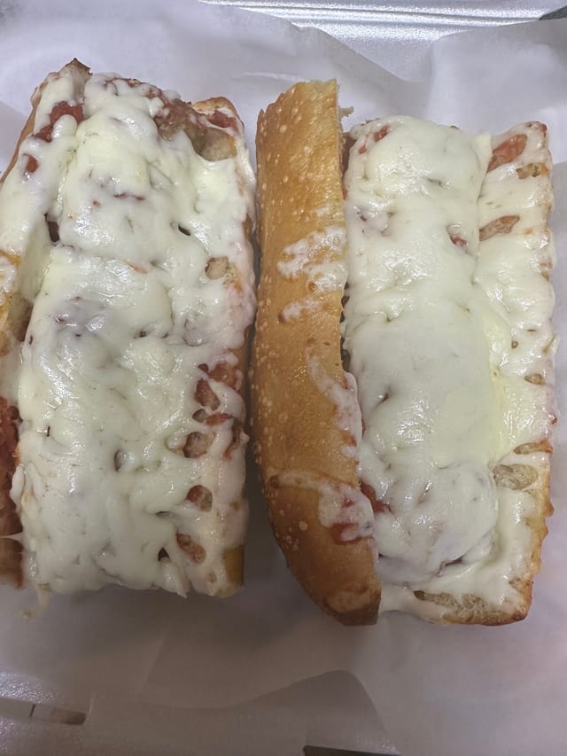 Pizza sub.