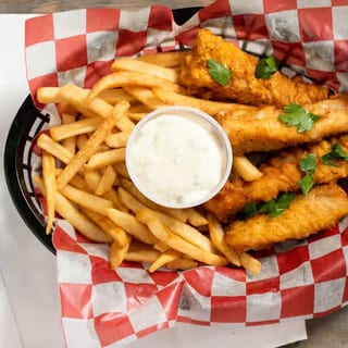 Cod fish dinner