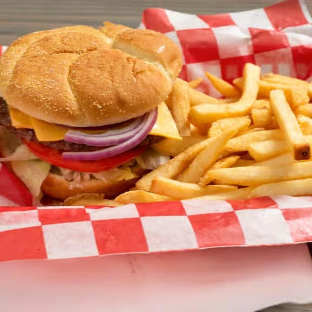 Cheeseburger, 5 oz..