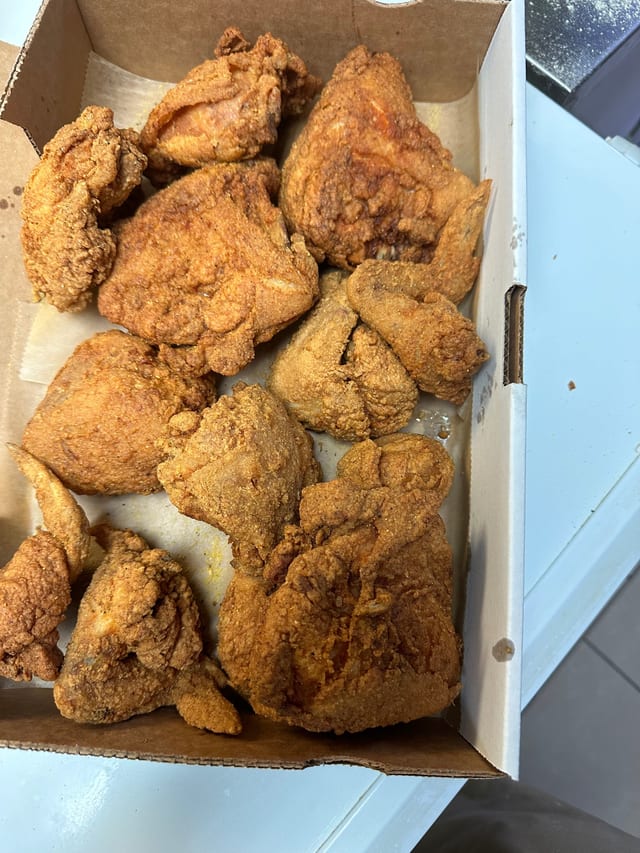 Chicken bucket.