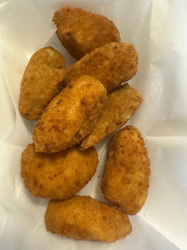 Jalapeno poppers.